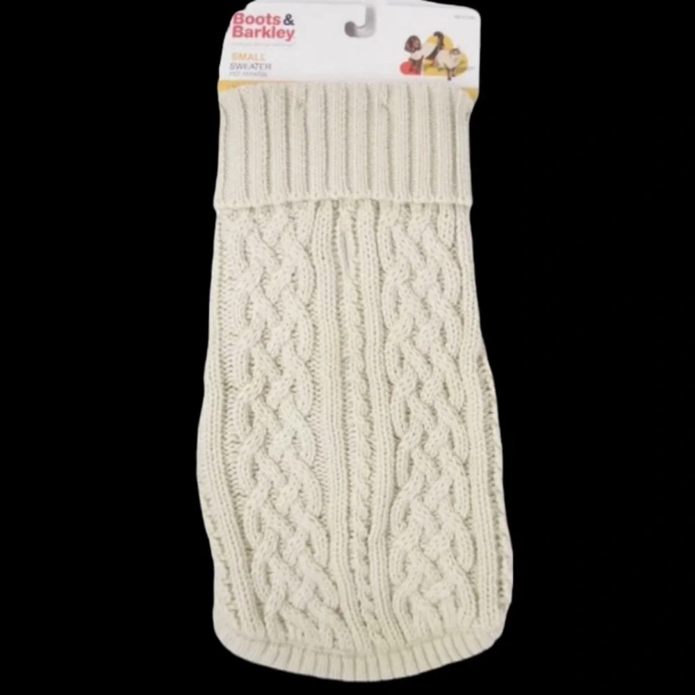 Boots Barkley cable knit turtle neck sweater M